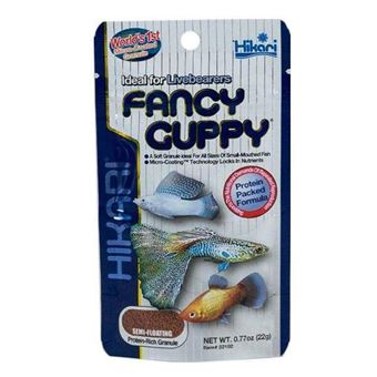 Granulado para Peixes HIKARI Fancy Guppy (22g) - 1