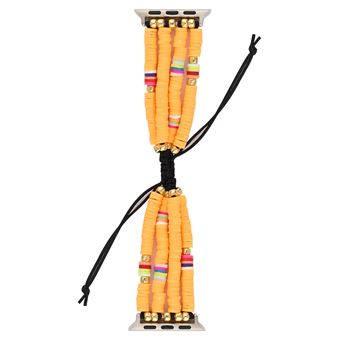 Bracelete HSMY Ajustável para Apple Watch Series 6/ SE/ 5/ 4 | 40 mm - Amarelo - 1