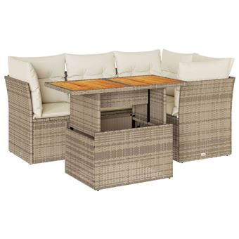Conjunto de Mobiliário de Exterior VidaXL 3326921 - 1