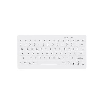 Teclado Wireless Contour Design Active Key AK-C4112F-FU1-W/GE | Idioma: Alemão | Branco - 1