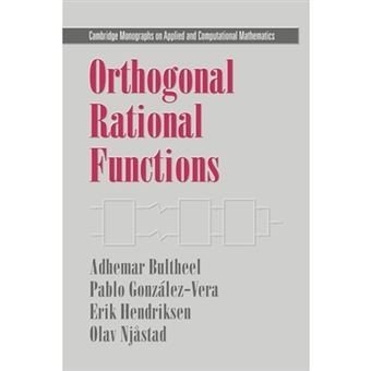 Orthogonal Rational Functions - Paperback - 2009 - 1