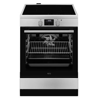 Fogão AEG Fogão de indução CIB6646ABM de 596 mm | 59.6 cm | 4 Zonas | A | Aço inoxidável - 1