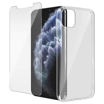 Estrutura Traseira e Vidro Temperado Avizar para Apple iPhone 11 Pro Transparente - 1