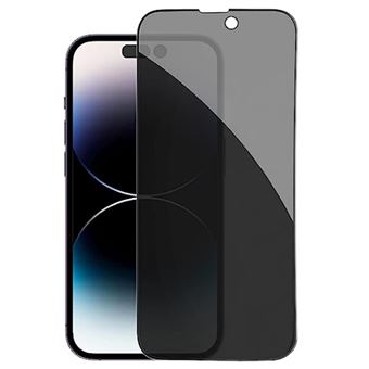 Película de Vidro Temperado Privacidade Gift4Me para Apple iPhone 15 Pro - Transperente/Preto - 1