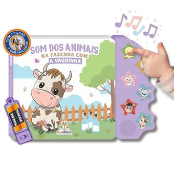 Som Dos Animais: Na Fazenda Com A Vaquinha - Blu Editora - 1