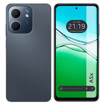 Capa TUMUNDOSMARTPHONE de TPU de gel de silicone transparente para Oppo A5x - 1