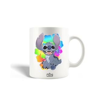 Caneca Maniacase Lilo and Stitch Ohana Multicolour Quote - 1