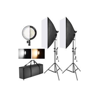 Kit de Iluminação de Estúdio com Softbox Neewer | 45W | LED Bicolor | 2700k 5500k - 1