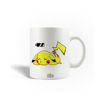 Caneca Maniacase Pokémon Pikachu Flat Battery - 1