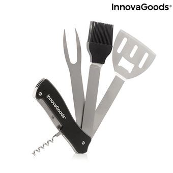 Conjunto de Ferramentas para Churrasco InnovaGoods Bbkit  | 5 em 1 - 1