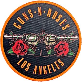 Emblema Rock Off Guns N Roses | Los Angeles Orange| Patch - 1