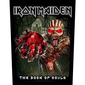 Emblema Rock Off Iron Maiden | Eddie's Heart| Back Patch - 1