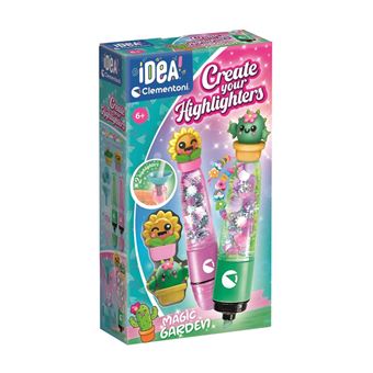 Cria Os Teus Sublinhadores - Magic Garden Clementoni Idea - 1