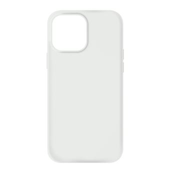 Capa de Silicone com Acabamento Semi-rígido Soft-touch Avizar para iPhone 13 Pro Max - Branco - 1