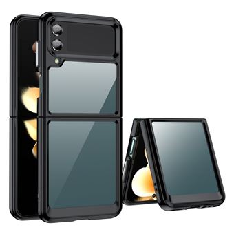 Capa FOXDOCK para Samsung Galaxy Z Flip 4 5G | Proteção Anti-Impressão Digital | Bordos Elevados | Preto - 1