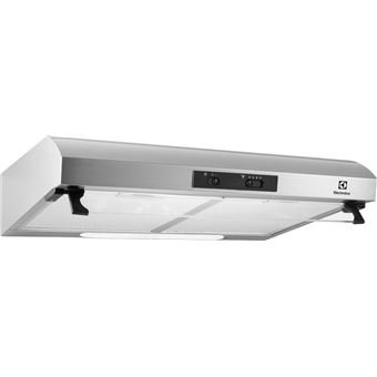 Exaustor Integrado Electrolux Exaustor tradicional LFU226X de 60 cm e 52 dB(A) | 59.9 cm | 272 m³/h | 71 dB | D | Cinzento, Aço inoxidável - 1