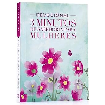 Devocional 3 Minutos De Sabedoria Para Mulheres Verde E Rosa - 1