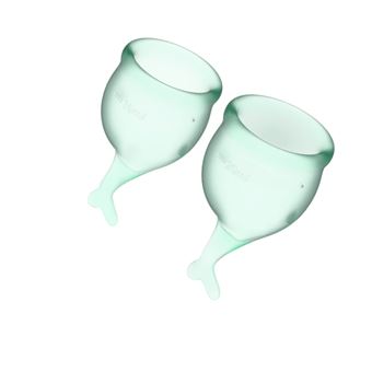 Copo Menstrual Satisfyer Feel Secure | Verde - 1