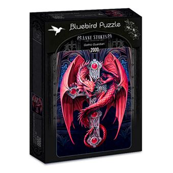 Puzzle BLUEBIRD F-90296 Anne Stokes - Gothic Guardian | 2000 Peças - 1