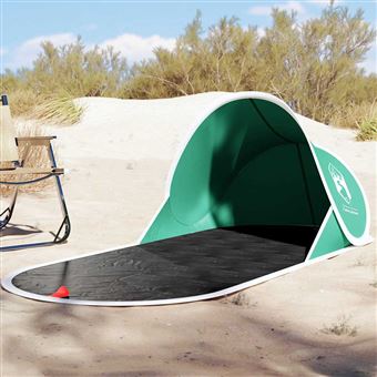 Tenda de praia pop-up impermeável vidaXL | pop-up | impermeável | verde mar - 1