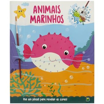 Colorindo Com Água: Animais Marinhos - 1