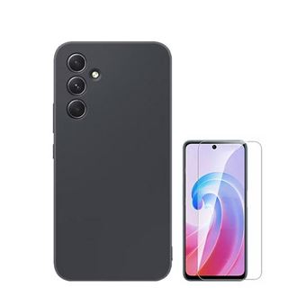 Kit GIFT4ME Vidro Temperado ClearGorilasGlass + Capa Proteção Traseira Silicone para Samsung Galaxy A55 5G | Preto - 1