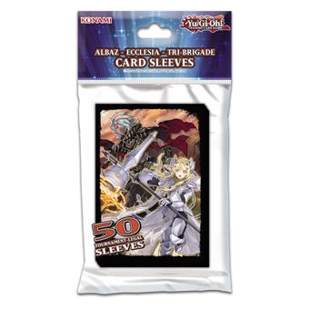 Jogo YGO Albaz Ecclesia Tri Brigade Card Sleeves (50) - Konami - 1