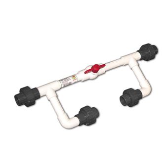 Acessório & peça de sistemas de rega bradas dsfi-0410l união de tubos - 1