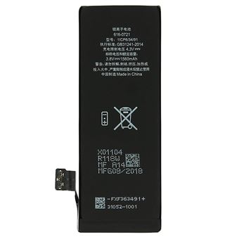 Bateria Interna Clappio para iPhone 5S 1560 mAh Li-Ion - 1