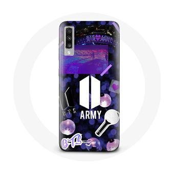 Capa Maniacase para Samsung Galaxy A50 Bangtan Sonyeondan Bts Logotipo Army Bomb Lightstick - 1