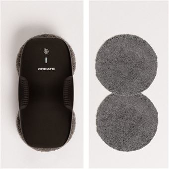 Pack Create Wipebot Robot de limpeza Automática de Janelas + 2 esfregonas de microfibra para limpeza de janelas - 1