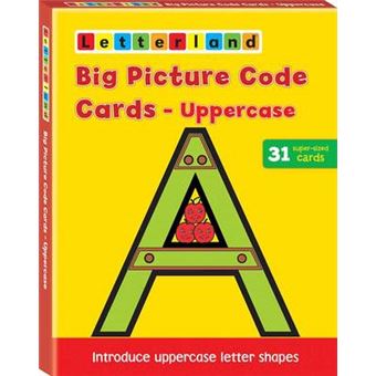 Big Capital Picture Code Cards - 1