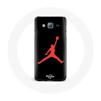 Capa Maniacase para Samsung Galaxy A3 Air Jordan Logotipo Vermelho - 1