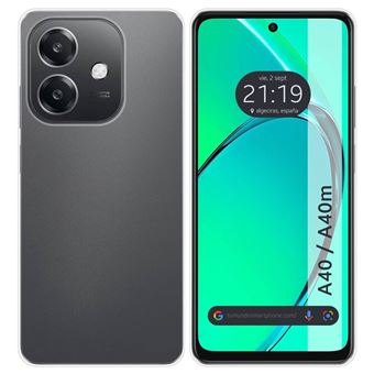 Capa TUMUNDOSMARTPHONE Transparente de Silicone Gel TPU para Oppo A40 / A40m - 1