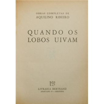 Quando os lobos uivam. - 1