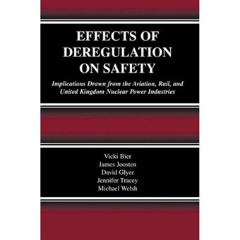 Effects of Deregulation on Safety - Implications Drawn from the Aviation, Rail and United Kingdom Nuclear Power Industries - Hardback - 2003 - 1