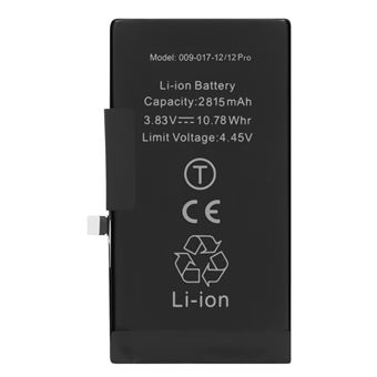 Bateria Clappio para iPhone 12 / 12 Pro Versão Decode Flex, Capacidade 2815mAh - 1