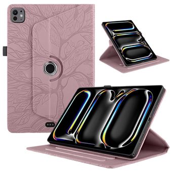Capa Flip FOXDOCK para iPad Pro 13 (2024) | Rotação de 360° | Suporte Vertical | Rosa - 1
