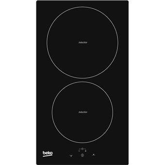 Placa de Indução Beko HDMI 32400 DT | Elétrica | 28.8 cm | 2 Zonas | Preto - 1