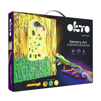 Kit de Pintura 3D Sensory Art Okto | 30X40cm | The Kiss - 1