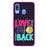 Capa Hapdey para Samsung Galaxy A40 2019 Design Love You to the Moon and Back em Silicone Flexível e TPU Cor-de-Rosa_0