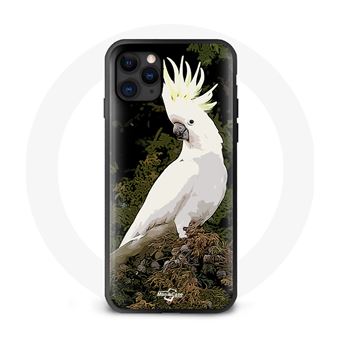 Capa Maniacase para Iphone 13 Pro Max Cacatua Papagaios de Cabelo Loiro - 1