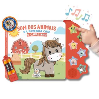Som Dos Animais: Na Fazenda Com O Cavalinho - Blu Editora - 1