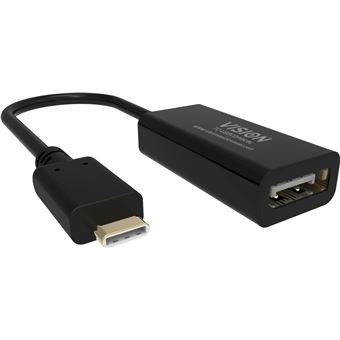 Placa/adaptador de Interface Vision TC-USBCDP8K/BL | Preto - 1