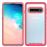 Capa e TPU Magunivers Céu Estrelado Anti-Choque Vermelho para Samsung Galaxy S10_0