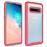 Capa e TPU Magunivers Céu Estrelado Anti-Choque Vermelho para Samsung Galaxy S10_2