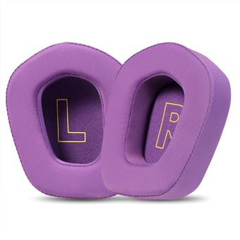 Almofadas para Auscultadores V-REEL para Logitech G733 G335 | Roxo | Couro Refrescante - 1