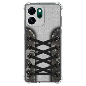 Capa Tumundosmartphone de Silicone à Prova de Choque para Oppo Reno 14 FS / 14FS 5G | 16 desenhos e design de tênis - 1