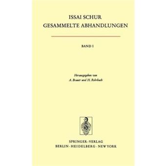 GESAMMELTE ABHANDLUNGEN I - Hardback - 1973 - 1