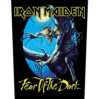 Emblema Rock Off Iron Maiden | Fear Of The Dark| Back Patch - 1